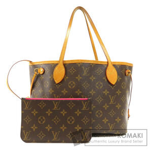 Louis Vuitton Neverfull Tote Bag Monogram Canvas Brown